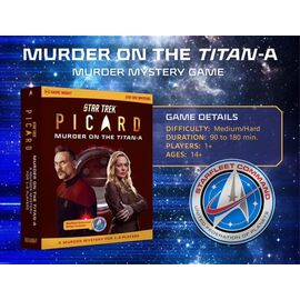 Star Trek: Picard Murder Mystery Game Murder on the Titan-A  *English Version*