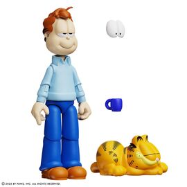 Garfield Action Figure Jon Arbuckle Deluxe Edition 19 cm