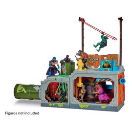 Teenage Mutant Ninja Turtles Building Secret Sewer Lid Playset Mutant Module heo EU Exclusive 30 cm