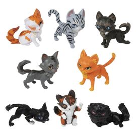 Warrior Cats Mini Figures Blind Box Mystery Figures Series 1 6 cm Display (12)