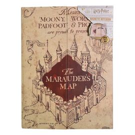 Harry Potter Magnetic A5 Notebook Marauders Map Case (6)