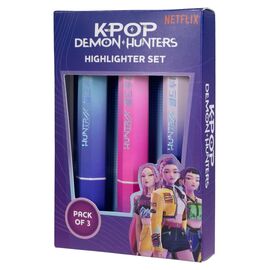 KPop Demon Hunters Highlighters 3-Pack Huntr/x