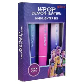 KPop Demon Hunters Highlighters 3-Pack Huntr/x