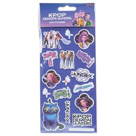 KPop Demon Hunters Sticker Set Puff