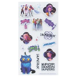 KPop Demon Hunters Sticker Set Puff