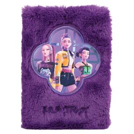 KPop Demon Hunters A5 Notebook Huntr/x Plush