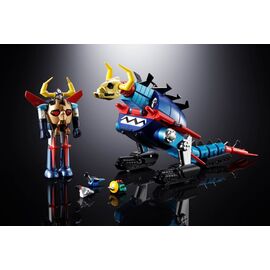 Dino Mech Gaiking Chogokin Action Figure Daikumaryu & Gaiking 20 cm