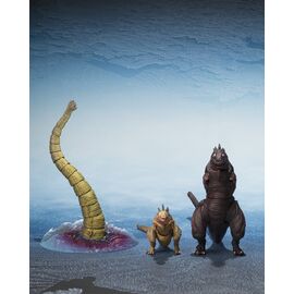 Godzilla 2016 S.H.MonsterArts Action Figures 3-Pack The Second Form, Thrid Form, Giant Unidentified Creature Set