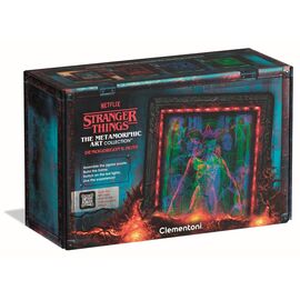 Stranger Things Metamorphic Art Collection Jigsaw Puzzle with Light-Up Effect Demogorgon (520 pieces)