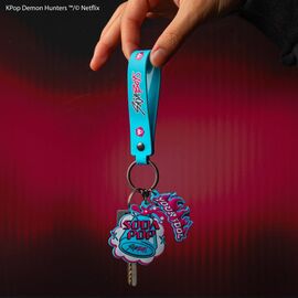 KPop Demon Hunters Wristlet Keychain Soda Pop