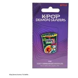KPop Demon Hunters Pin Zoey Hamburger Noodles