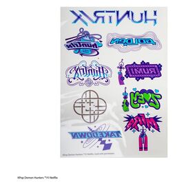KPop Demon Hunters Tattoo Stickers KPop Demon Hunters
