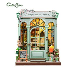 Miniature House Model Kit Champs-Élysées Florist 18 x 16 cm