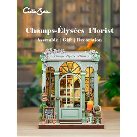 Miniature House Model Kit Champs-Élysées Florist 18 x 16 cm