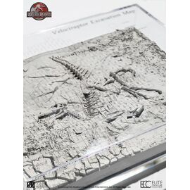 Jurassic Park III Excavation Map Velociraptor 27 cm