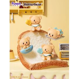 Butterbear Baked with Love Series Mini Figures 3-Pack Chubby Face 9 cm Display (6)