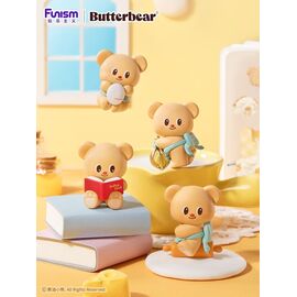 Butterbear Baked with Love Series Mini Figures 3-Pack Chubby Face 9 cm Display (6)