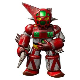 Shin Getter Robo vs Neo Getter Robo Chibi Creature Vinyl Figure First Getter Robo-1 (The Final Battle in New York) 17 cm