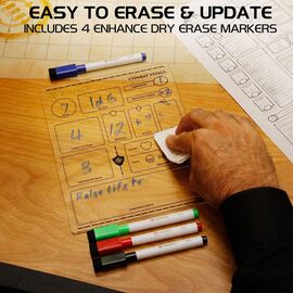Enhance RPG Series Acrylic Character Sheet Set *English Version*