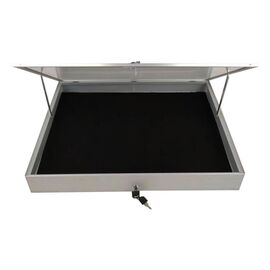 Evoretro Aluminum Display Case Silver