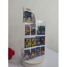 Acryl Counter Display for Trading Card Booster Packs