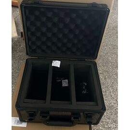 Evoretro Trading Card Suitcase Silver/Gray Small