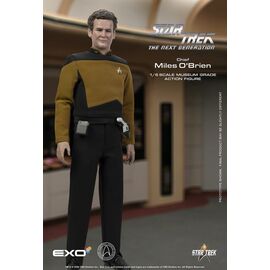 Star Trek: The Next Generation Action Figure 1/6 Chief Miles O'Brien with Transporter Console 30 cm
