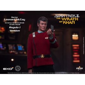 Star Trek II: The Wrath of Khan Action Figure 1/6 Dr. Leonard McCoy Regula I Version 30 cm