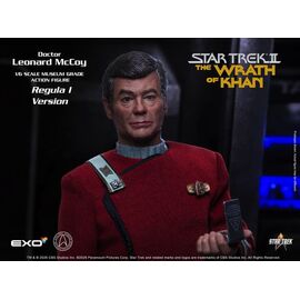 Star Trek II: The Wrath of Khan Action Figure 1/6 Dr. Leonard McCoy Regula I Version 30 cm