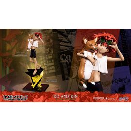 Cowboy Bebop Statue 1/8 Ed & Ein 28 cm