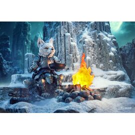 Mythic Legions Horror of Einsamall Actionfigur Bylur Frostfurr Imp-Scale