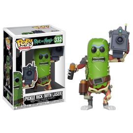 Rick and Morty POP! Animation Vinyl Figure Pickle Rick with Laser 9 cm
