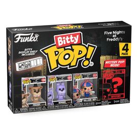 Five Nights at Freddy's Bitty POP! Vinyl Figure 4-Pack Freddy 2,5 cm