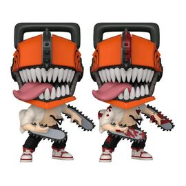 Chainsaw Man POP! Animation Vinyl Figures Chainsaw Man w/CH(BD) 9 cm Assortment (6)