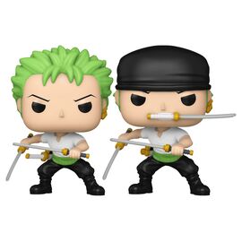 One Piece POP! Animation Vinyl Figures Zoro (Refresh) w/Ch 9 cm Assortment (6)
