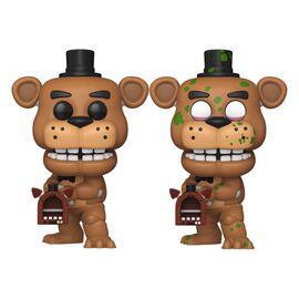 Funko Fusion POP! Games Vinyl Figures Freddy Fazbear with Pizza Launcher w/CH 9 cm Assortment (6)
