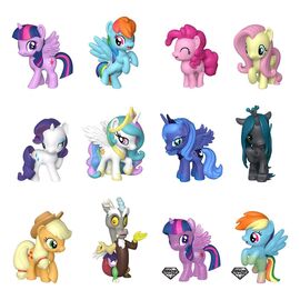 My Little Pony Mystery Mini Figures 5 cm  Display (12)
