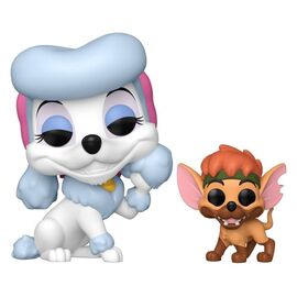 Oliver & Co. POP&Buddy Vinyl Figure Georgette w/Tito 9 cm