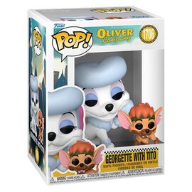 Oliver & Co. POP&Buddy Vinyl Figure Georgette w/Tito 9 cm
