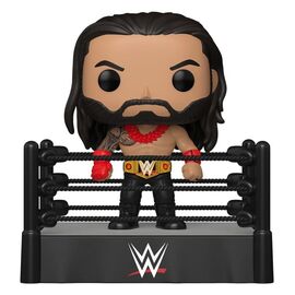 WWE POP! Deluxe Vinyl Figure Roman Reigns in Ring 9 cm
