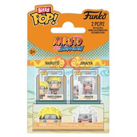 Naruto Bitty POP! Vinyl Figures 2-Pack Naruto & Jiraiya 2 cm