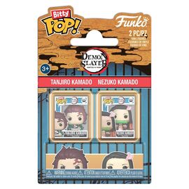 Demon Slayer: Kimetsu no Yaiba Bitty POP! Vinyl Figures 2-Pack Tanjiro & Nezuko 2 cm