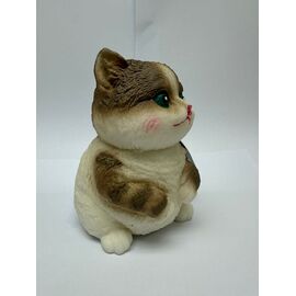 Fun Maker Squishy Fidget Toy Dark Brown Cat 11 cm