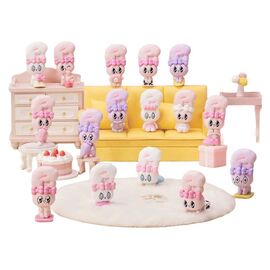 Esther Bunny Blind Box Mini Figures Little Vlog Bunny Face Series 6 cm Display (6)
