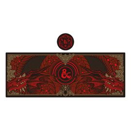 Dungeons & Dragons Desk Pad & Coaster Set Graphic