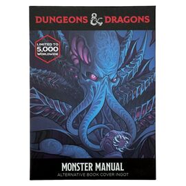 Dungeons & Dragons Ingot Monster Manual Alternate Cover Limited Edition