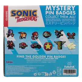 Sonic The Hedgehog Mystery Pin Badges Blind Box Display (12)
