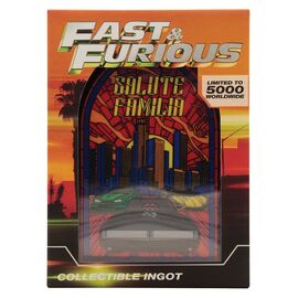 Fast & Furious Ingot Stained Glass Style Metal