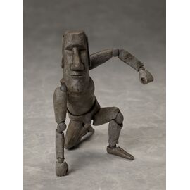 The Table Museum Figma Action Figure Moai 14 cm