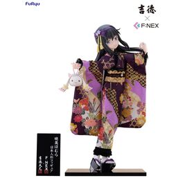 Puella Magi Madoka Magica F:NEX PVC Statue 1/4 Rebellion Homura Akemi Japanese Doll 45 cm